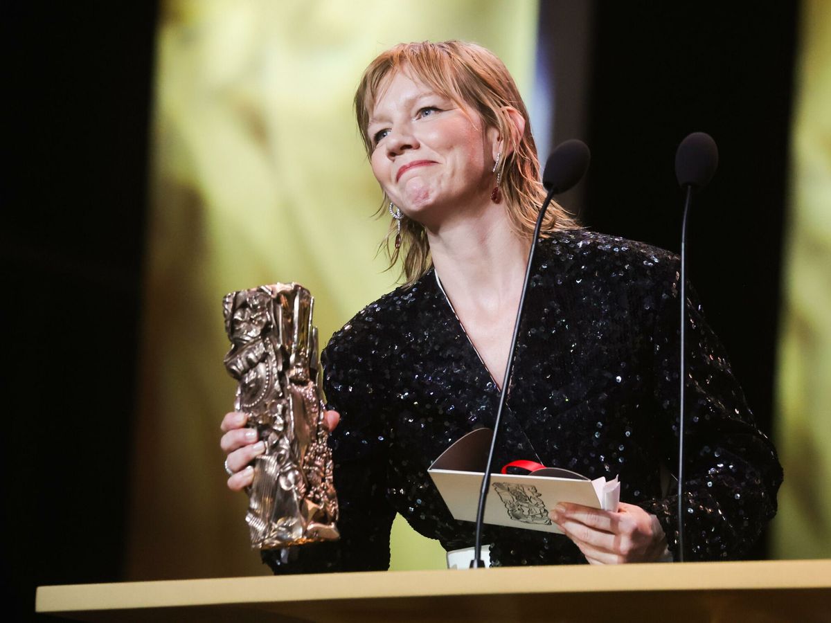 Foto: Sandra Huller, ganó el premio de mejor actriz por 'Anatomía de una caída'. (EFE/Teresa Suárez)