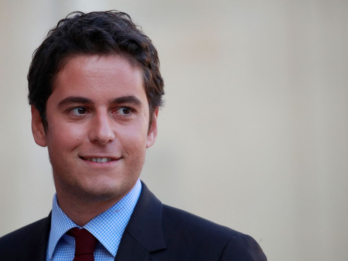 Foto: Gabriel Attal, hasta ahora titular de Educación, nombrado primer ministro en Francia. (Reuters/Gonzalo Fuentes)