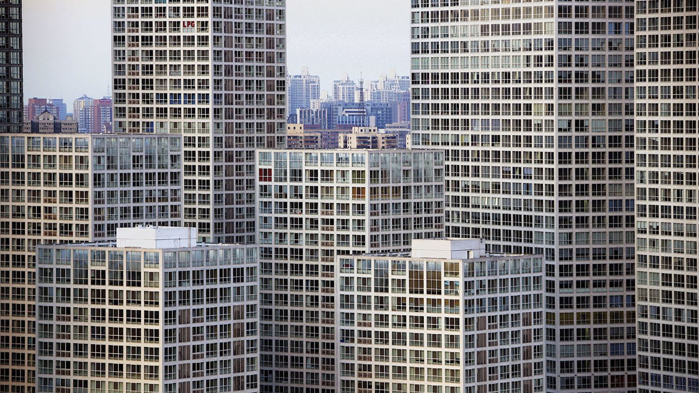 Imagen de las torres de Jian Wai Soho del arquitecto japonés Riken Yamamoto. (EFE)