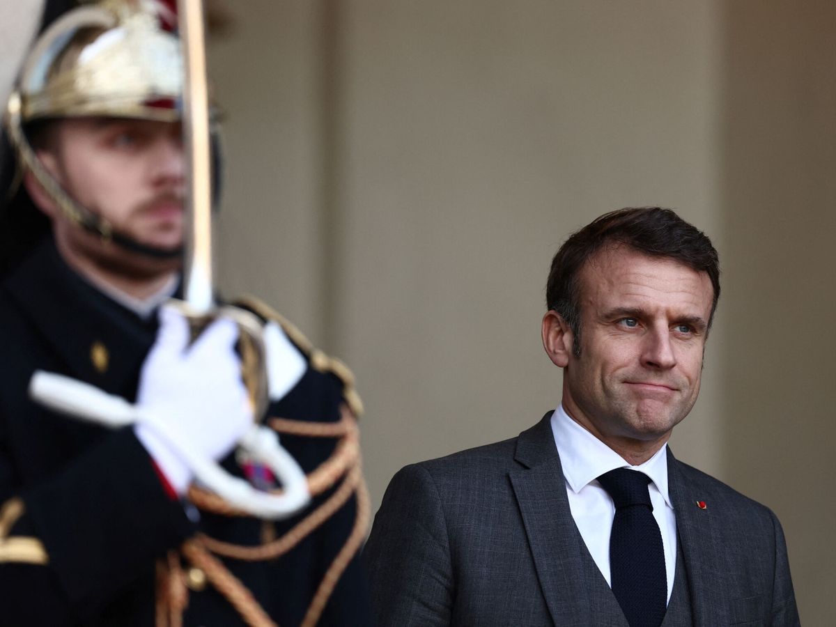 Foto: El presidente de Francia, Emmanuel Macron. (Reuters/Stephanie Lecocq)